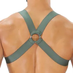 TOF Paris Harnais élastique Fetish X Khaki